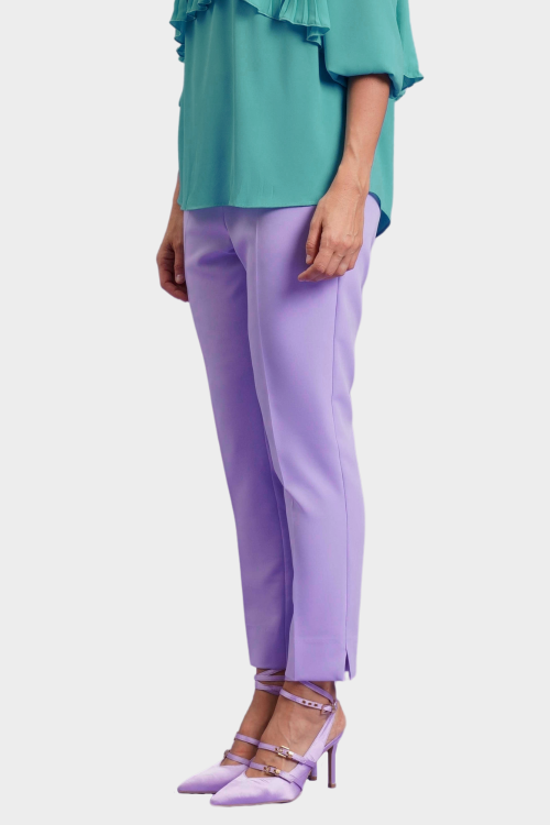 PANTALONE SLIM CON SPACCHETTI