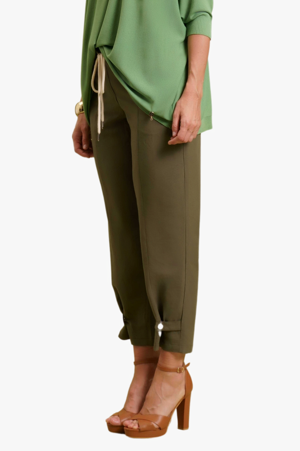 PANTALONE BALOON CON PATTINE