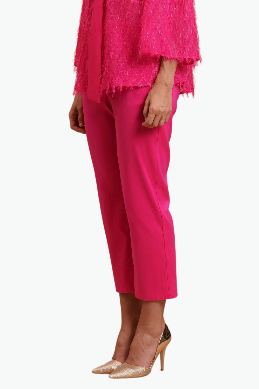 PANTALONE SLIM CON VITA ELASTICA