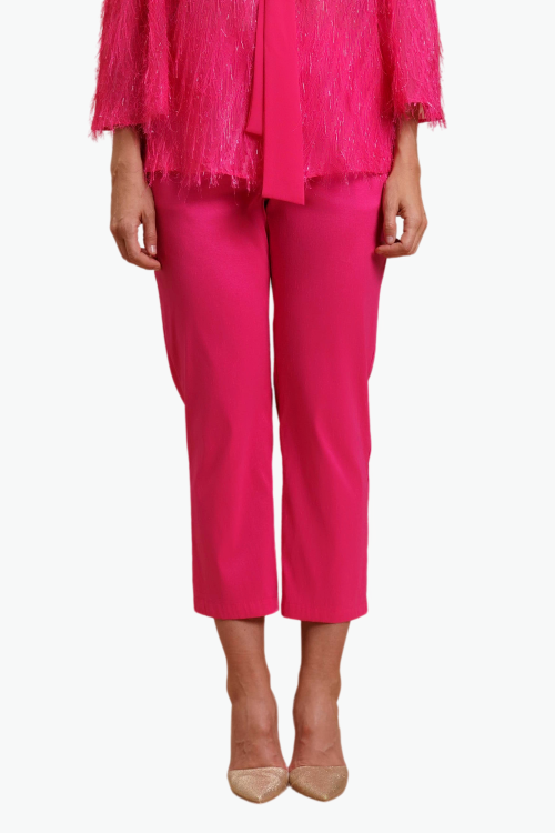 PANTALONE SLIM CON VITA ELASTICA