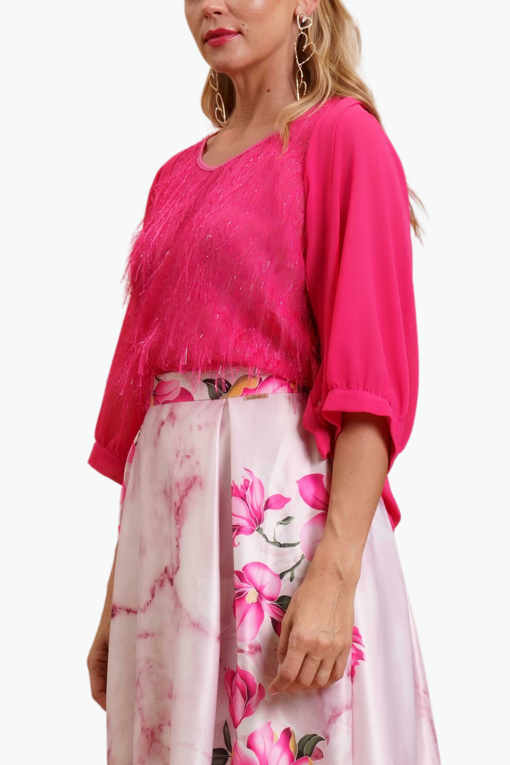 CANOTTA CON INSERTI A CONTRASTO