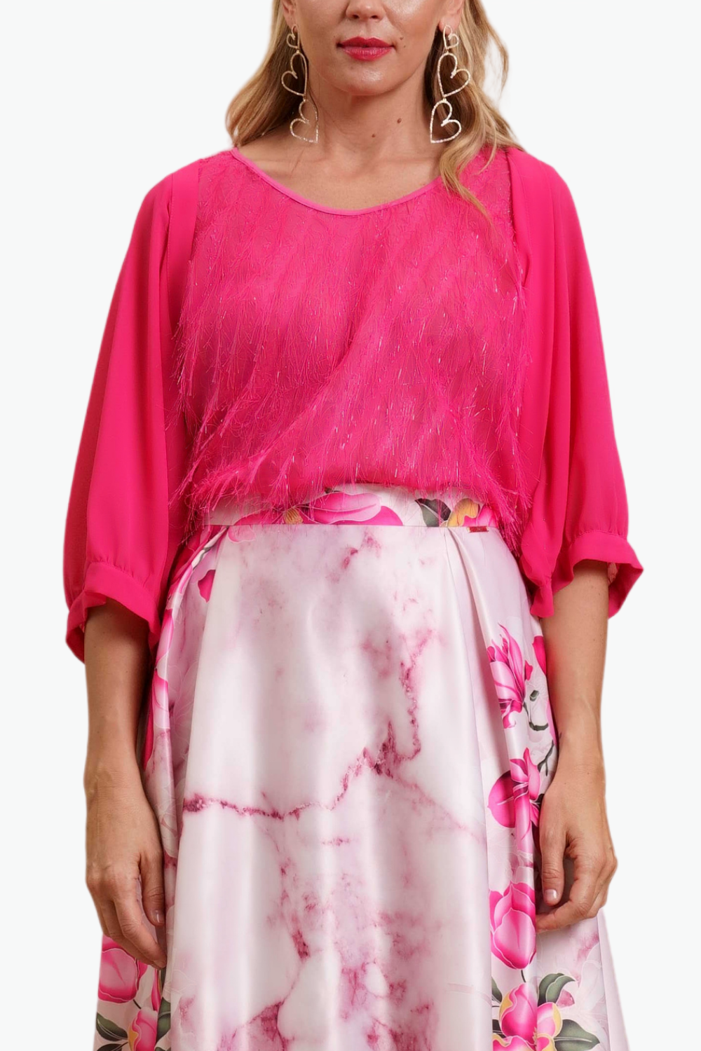 CANOTTA CON INSERTI A CONTRASTO