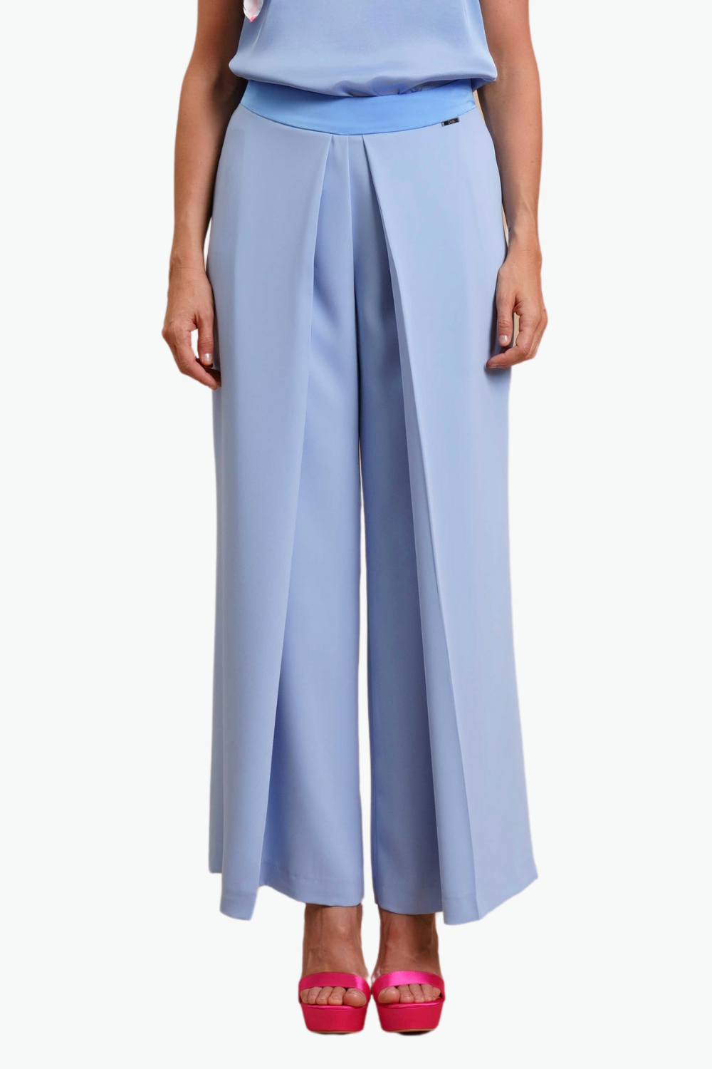 PANTALONE PALAZZO CON BACIAPIEGA