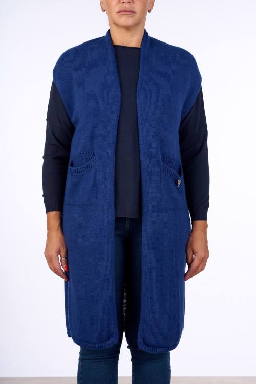 CARDIGAN LUNGO GIROMANICA