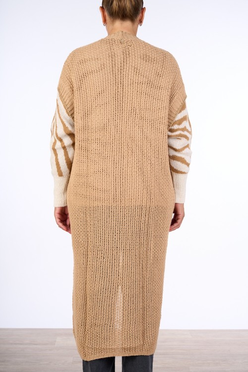 CARDIGAN LUNGO GIROMANICA