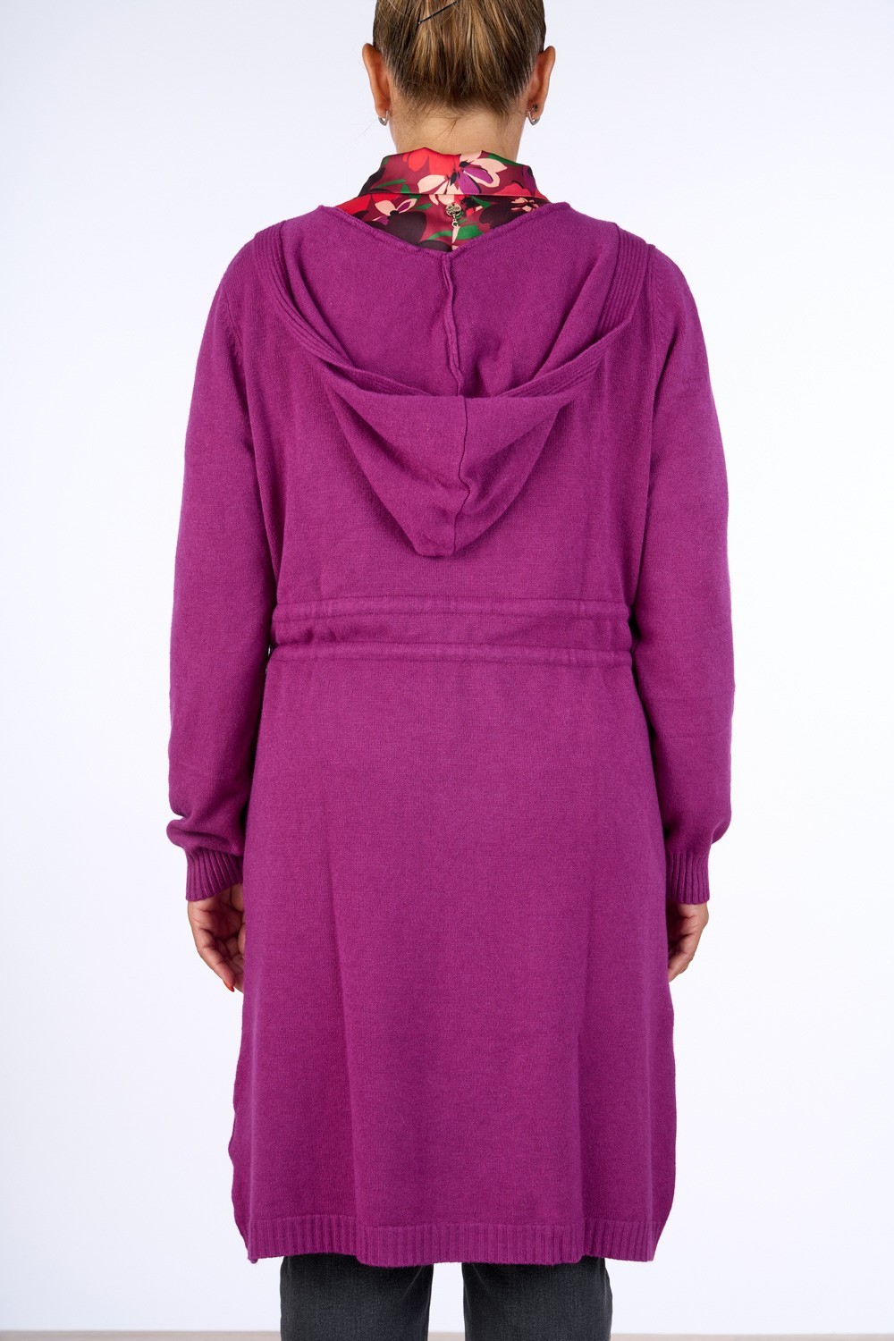 CARDIGAN CON COULISSE E TASCHE