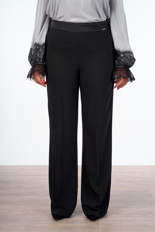 PANTALONE A PALACCO CON RASO