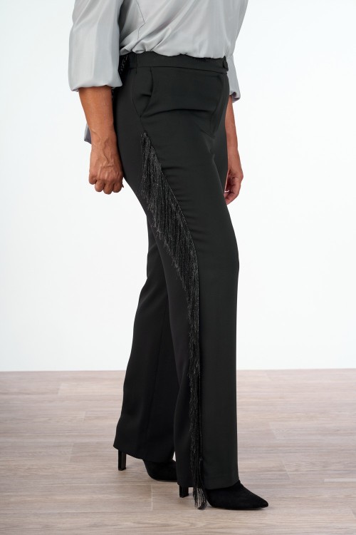 PANTALONE CON FRANGE