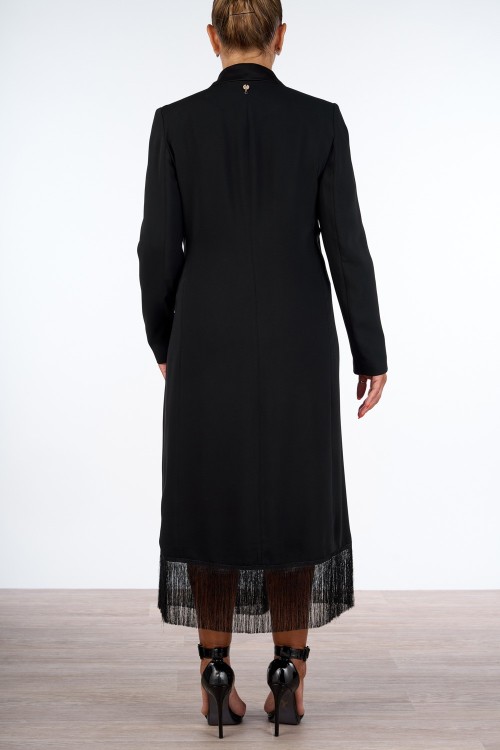 ABITO A PORTAFOGLIO CON FRANGE