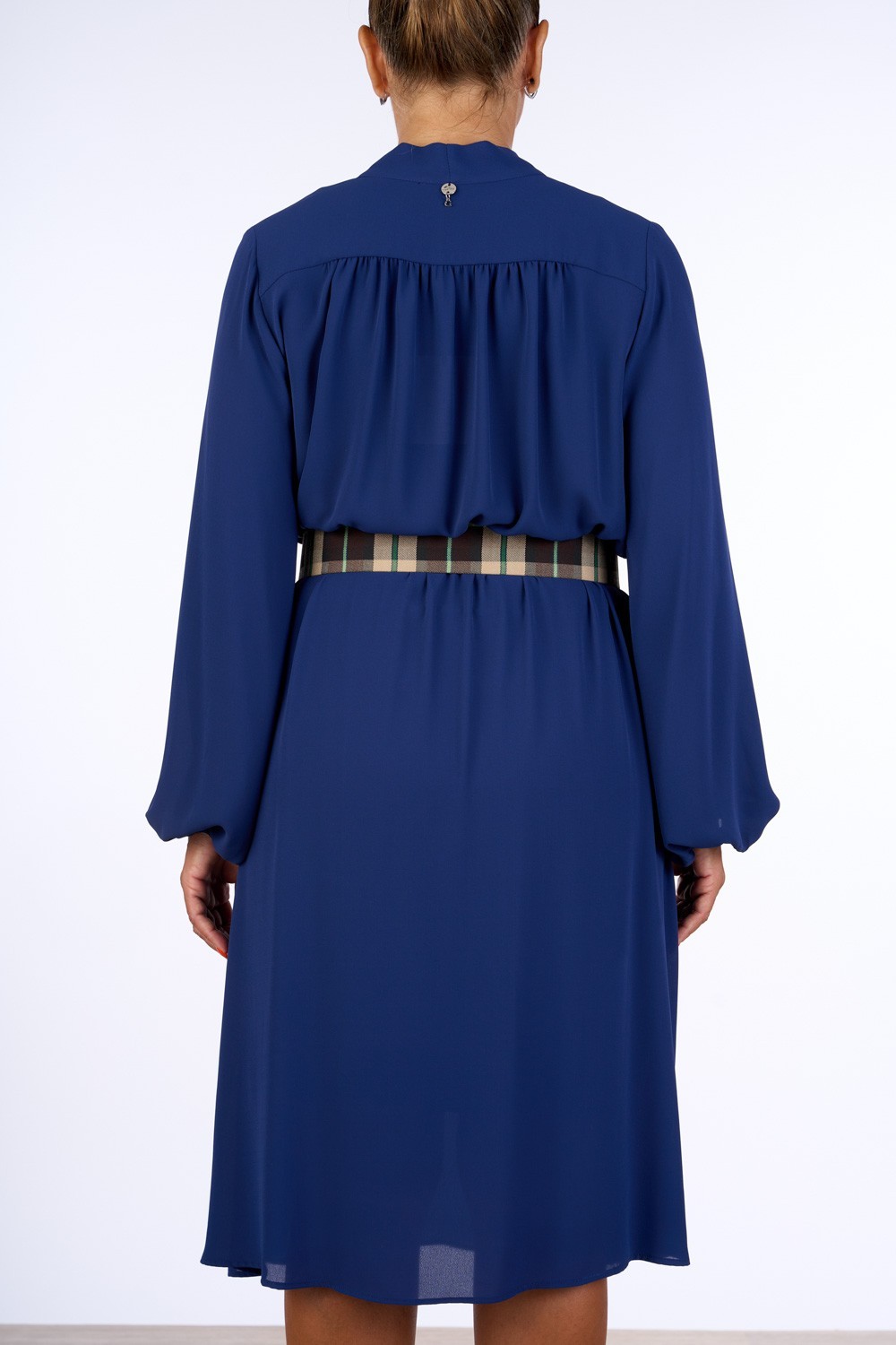 ABITO MINI CON CALZA E CINTURA