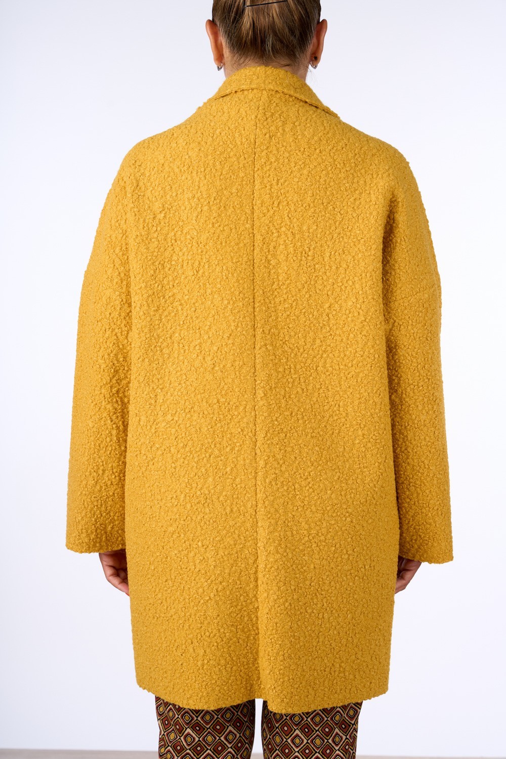 CAPPOTTO A UOVO SFODERATO