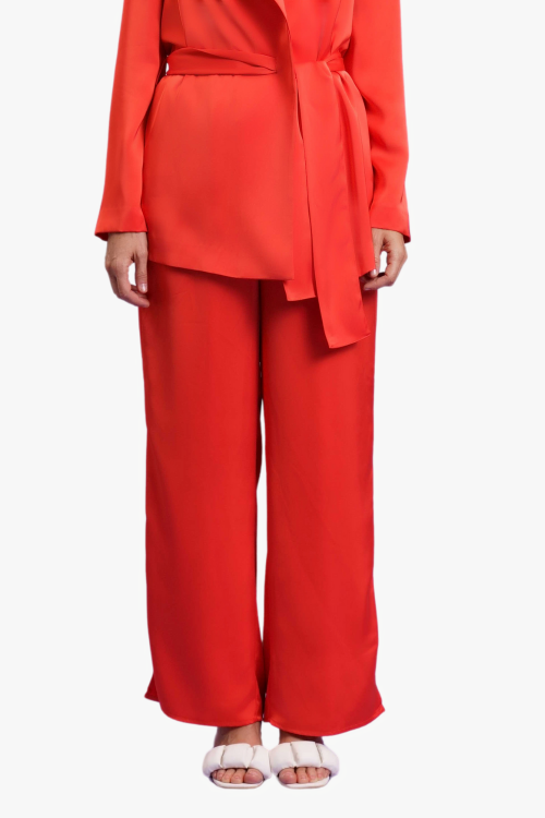 PANTALONE PALAZZO CON ELASTICO