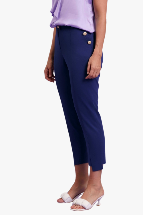 PANTALONE CON FONDO ASIMMETRICO