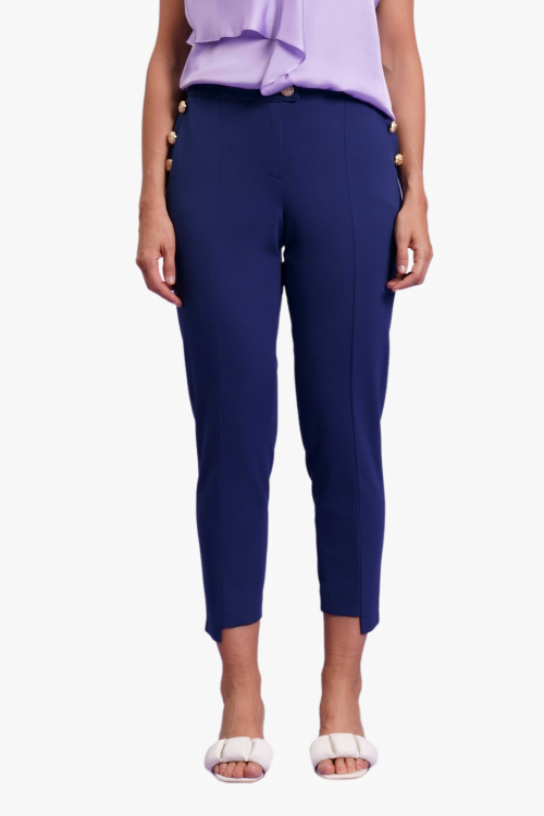 PANTALONE CON FONDO ASIMMETRICO